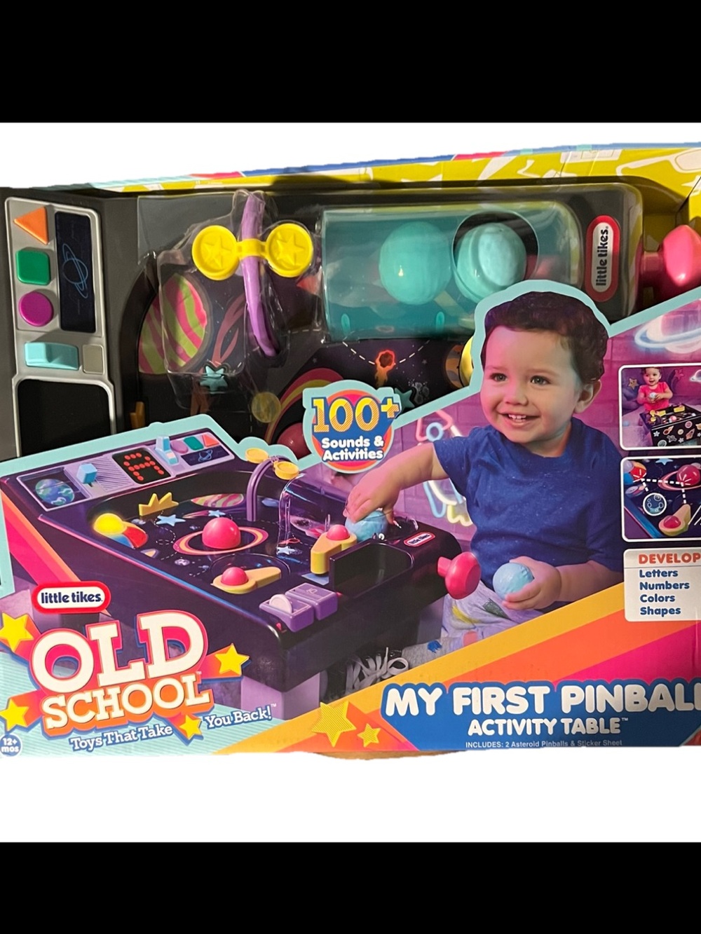 Little Tikes Old School My First Pinball Activity Table